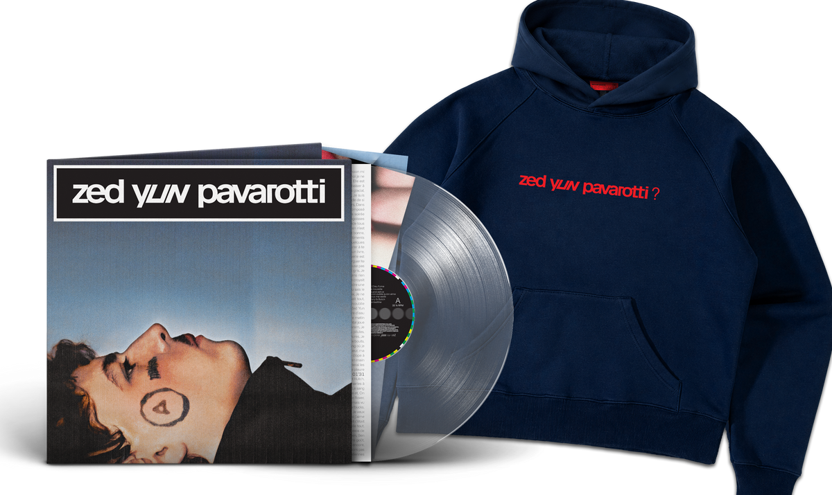 Vinyle gatefold transparent dédicacé + Hoodie UNMIRACLE