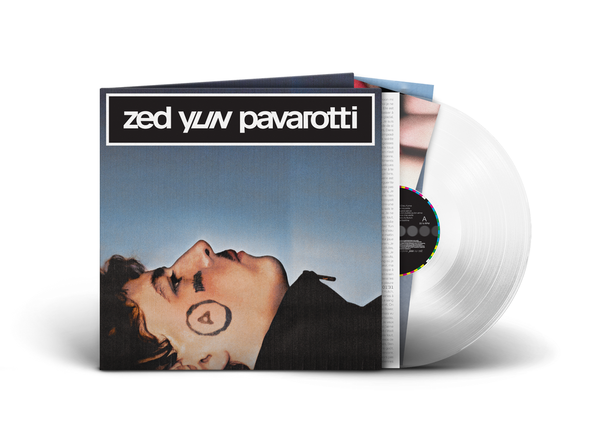 Vinyle gatefold transparent dédicacé UNMIRACLE